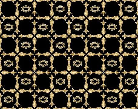 Patchwork floral pattern with paisley and indian flower motifs. damask styl.. 스톡 일러스트