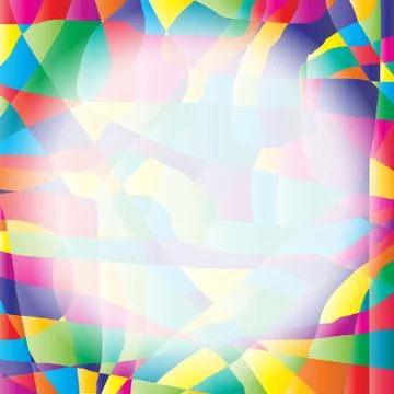 Patchwork Harlequin Faded Background Stockillustratie