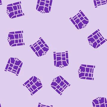 Patchwork jacket diy fashion handmade glyph vector seamless pattern 스톡 일러스트