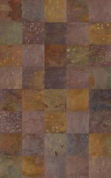 Patchwork of natural stones combined. Stock Photos
