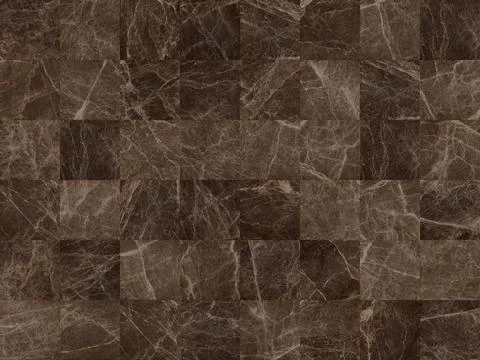 Patchwork of natural stones combined. Stock Photos