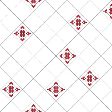 Patchwork pattern bohemian style with geometric retro decorative ornaments Ilustración de archivo