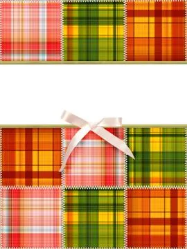 Patchwork Foto stock