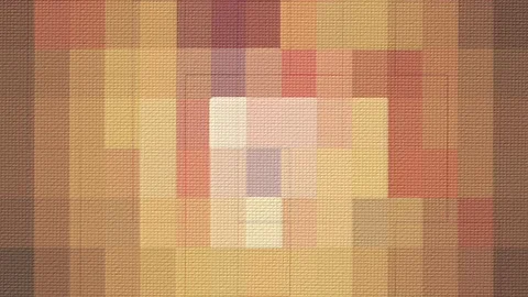 Patchwork Quilt Fabric Mosaic Motion Background Stock Footage 132058966