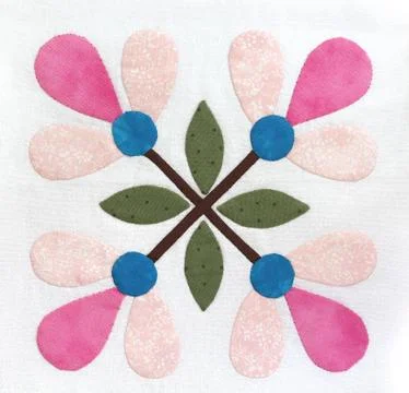 Patchwork Quilt pattern Stock Photos