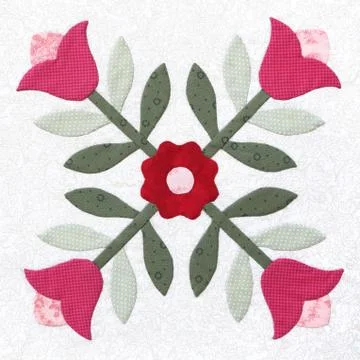 Patchwork Quilt pattern Stock Photos