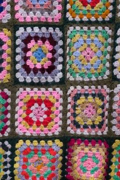 Patchwork quilt Stock Photos