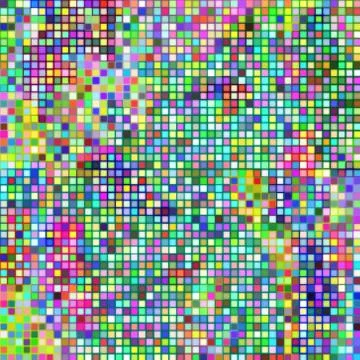 Patchwork Squares Illustrazione stock