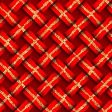 Patchwork textile pattern. Seamless plaid design background. Merry Christma.. Stock Illustration
