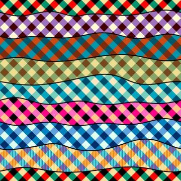 Patchwork textile pattern. Seamless quilting design background. Stock Illustration