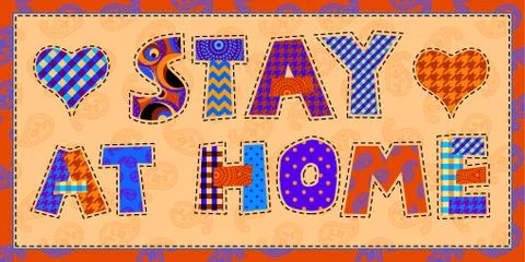 Patchwork textile pattern. Seamless quilting design background. Stockillustratie