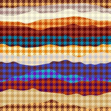 Patchwork textile pattern. Seamless quilting design background. Stock Illustration