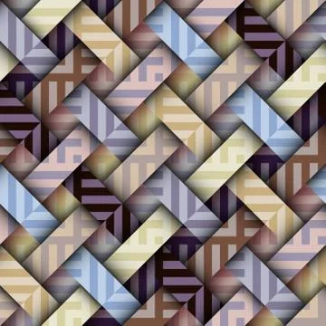 Patchwork textile pattern. Seamless quilting design background. Stock Illustration