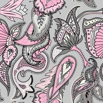 Patchwork textile pattern. Seamless quilting design background. Illustrazione stock