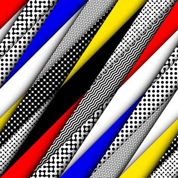 Patchwork textile pattern. Seamless quilting design background. Stock Illustration