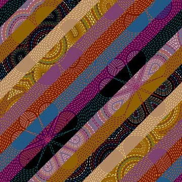 Patchwork textile pattern. Seamless quilting design background. Stock Illustration