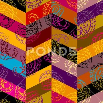 Patchwork textile pattern. Seamless quilting design background. 스톡 일러스트