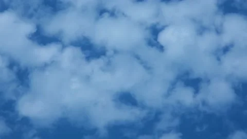 Patchy clouds timelapse Stock Footage 198995262