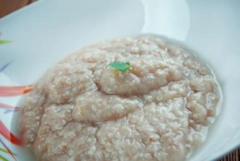 Pate de anchoas Foto stock