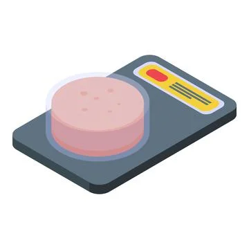 Pate pack icon isometric vector. Duck food Illustrazione stock