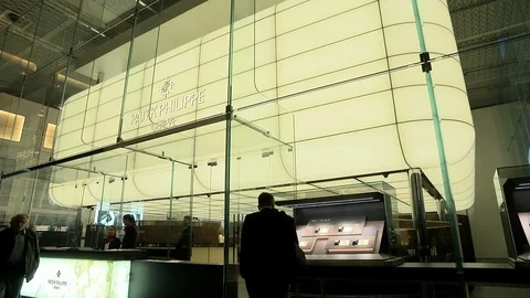 Patek Philippe booth at Baselworld. Stock Footage 81790730
