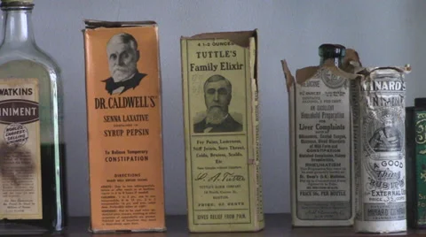 Patent Drug Display (Version #2) Video stock 37759536
