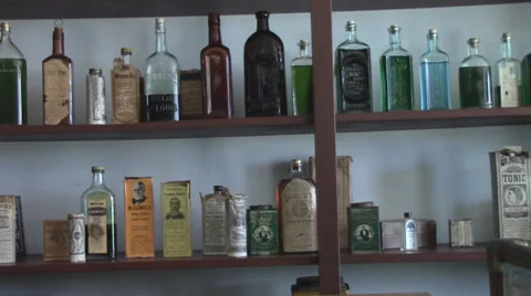 Patent Drug Display (Version #4):  Looping Video stock 37759700