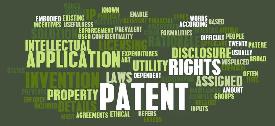 Patent Illustrazione stock