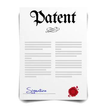 Patent Letter Stock Illustration