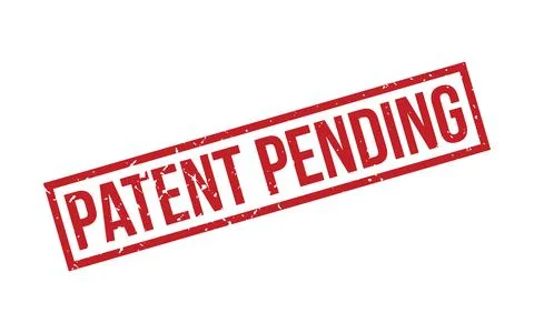 Patent Pending Stamp Seal Vector Illustration Stock Illustration