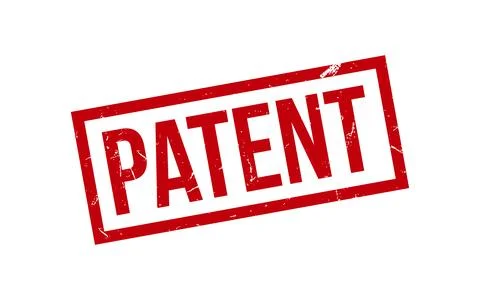 Patent Rubber Stamp Seal Vector Stock Illustration