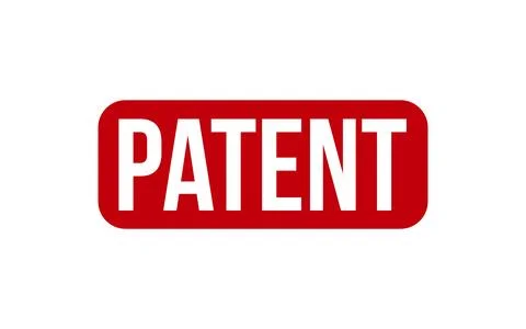 Patent Rubber Stamp Seal Vector Stock Illustration