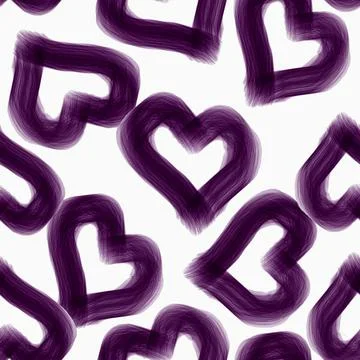 Patern hearts Stock Illustration