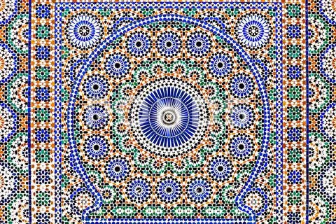 Patern in Morocco Stock Photos