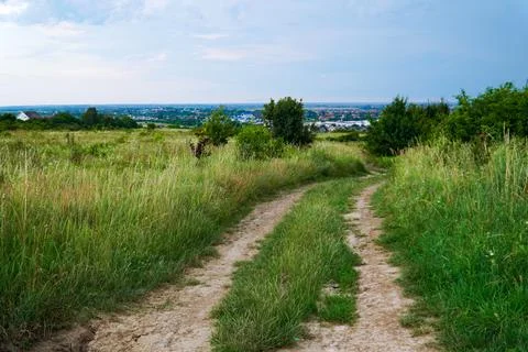 Path to the beach Stock Photos