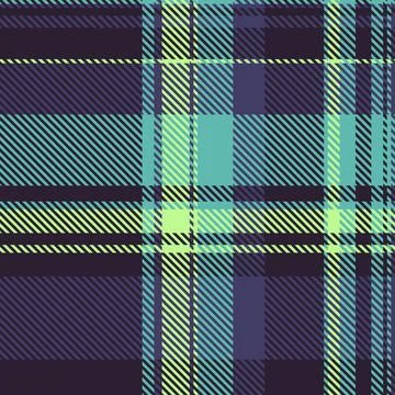 Path check texture pattern, nostalgic seamless plaid vector. Wide textile t.. Illustrazione stock