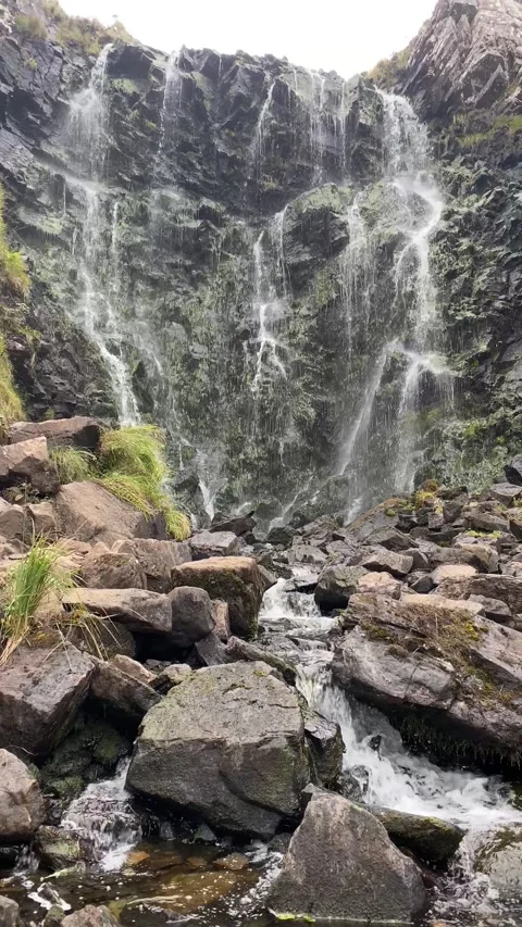 Path to Clashnessie Falls, Scotland Video stock 169085824