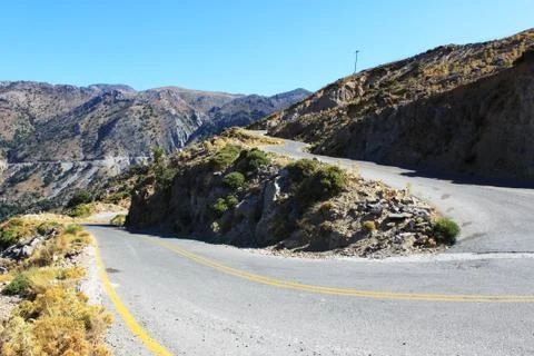 Path of curves Stock Photos