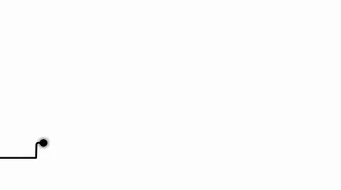 Path drawing of big city Stock Footage 36557116