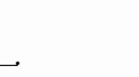 Path drawing of Egyptian sphinx Stock Footage 36557142