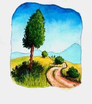 Path to the dream Illustration