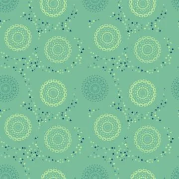 Path of endeavour seamless pattern Illustrazione stock