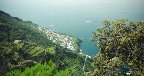 Path of the Gods - Amalfi Coast Video stock 251955268