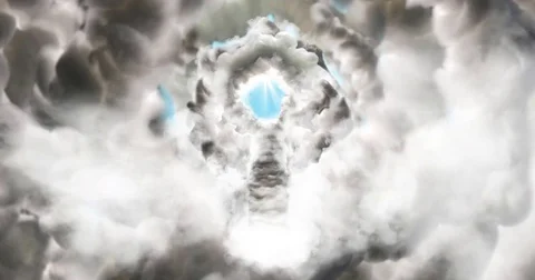 The path to heaven Video stock 77283197