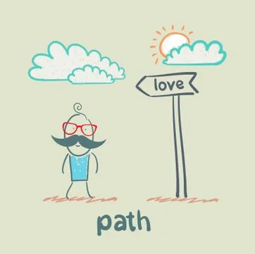 Path Stock Illustration