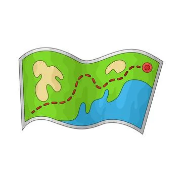 Path illustration Stock Illustration