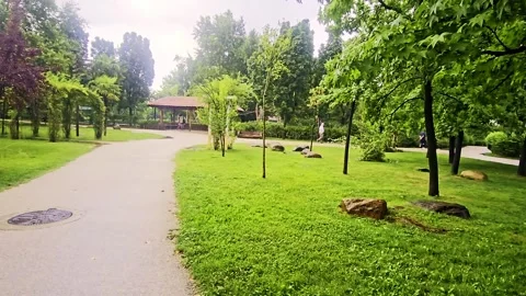 A path that leads to. Stock Footage 284670827