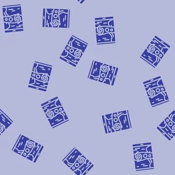 Path map hurricane disaster glyph vector seamless pattern Stock Illustration