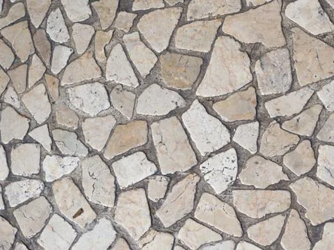 Path of marble stone Foto stock