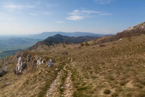 A path to the mountain Nanos Stock Photos